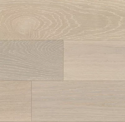 Parquet en chêne blanc brossé Stardust