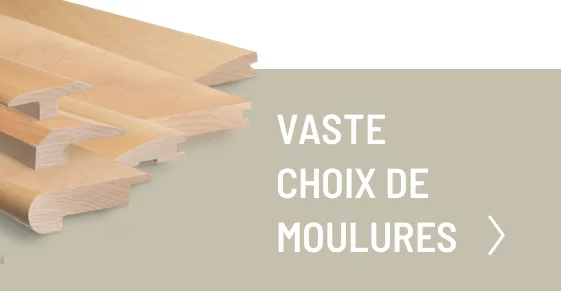 Vaste choix de moulures