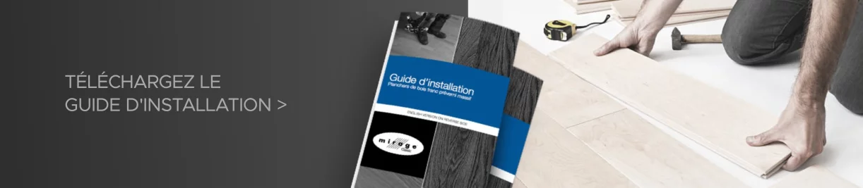 Téléchargez le guide d'installation