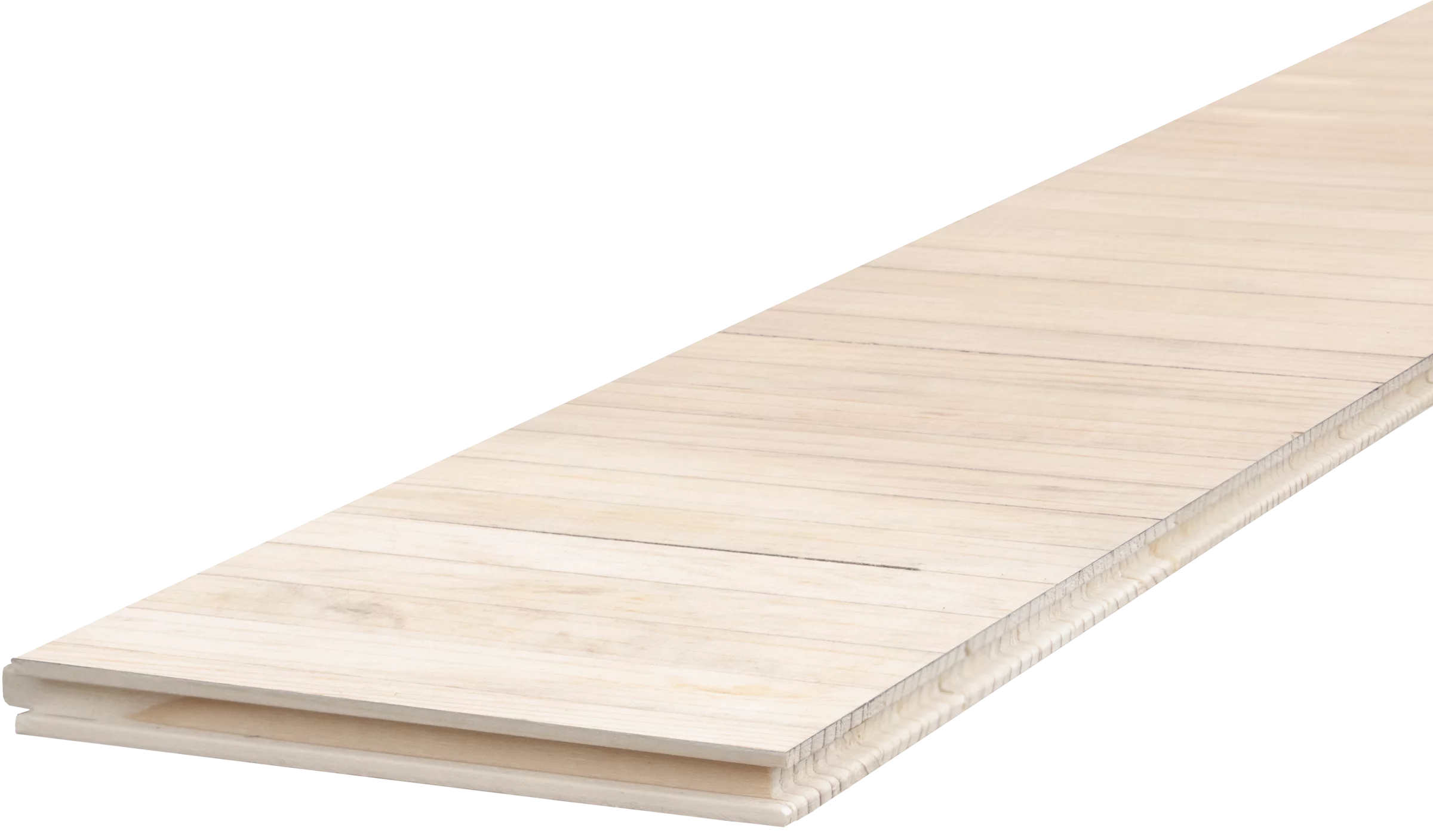 Lamelles de bois provenant de sources locales