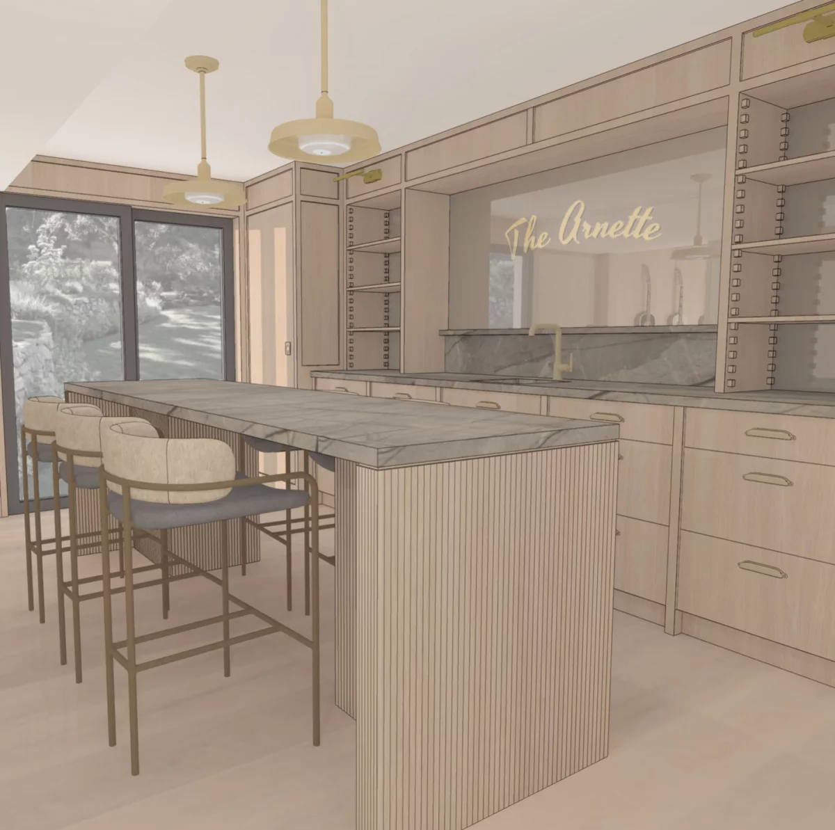 Projet de rénovation avec plancher de bois franc | Amy Carman Design