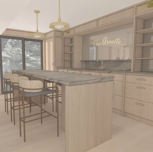 Projet de rénovation avec plancher de bois franc | Amy Carman Design